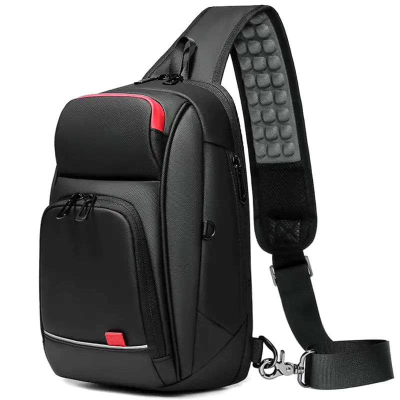 Men's Shoulder Messenger Chest Bag Small Backpack