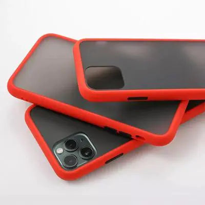 iPhone 13 Pro Max 6.7" Soft Button Texture Case
