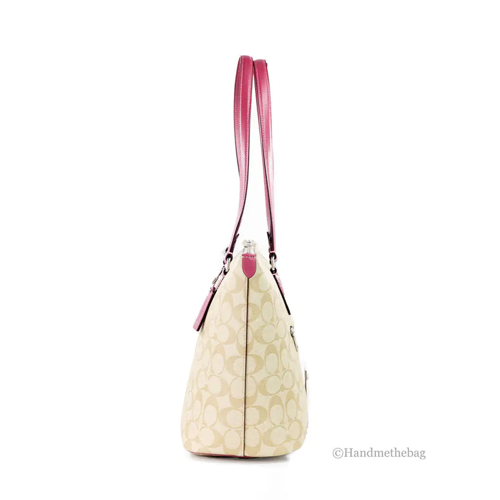 Coach Gallery Signature Tote Shoulder Bag