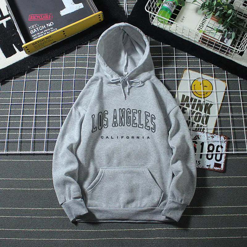 Women's Fleece Hooded Pullover Sweater for Autumn/Winter