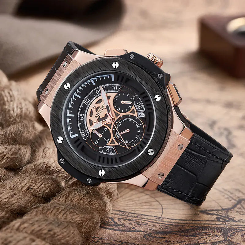 Waterproof Multifunctional Quartz Watch for Men
