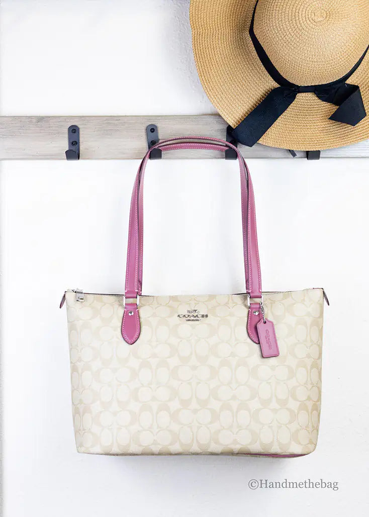 Coach Gallery Signature Tote Shoulder Bag