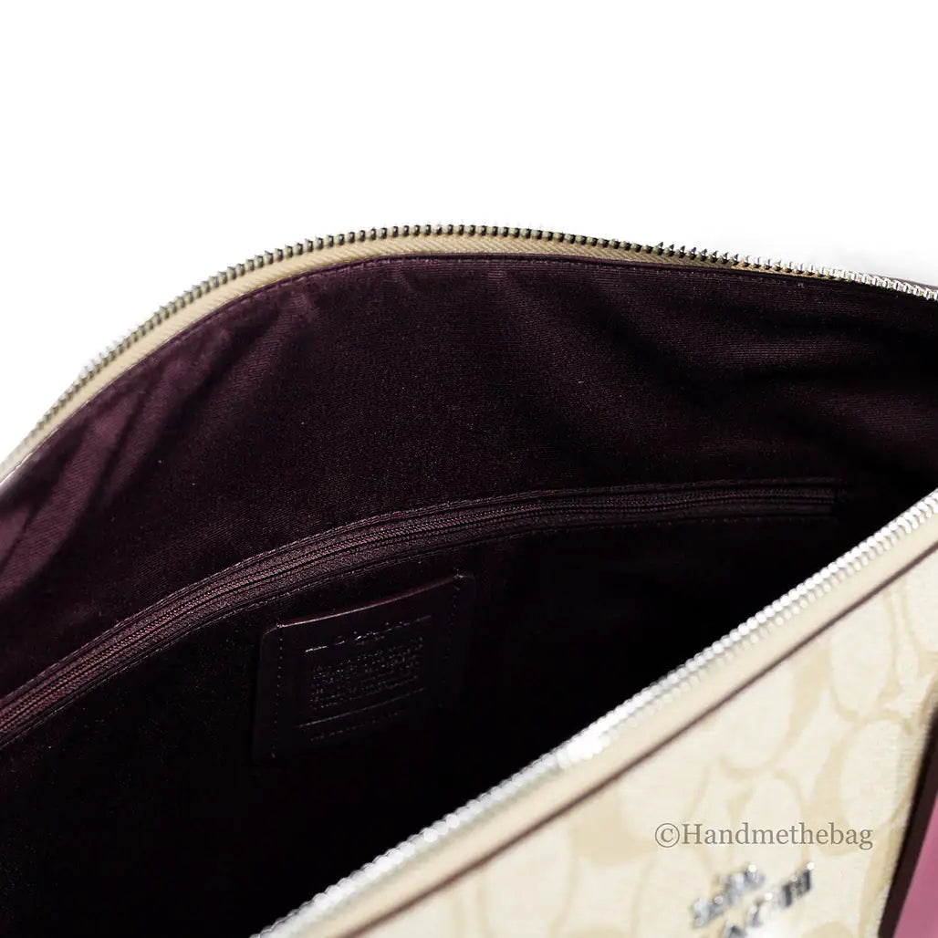 Coach Gallery Signature Tote Shoulder Bag