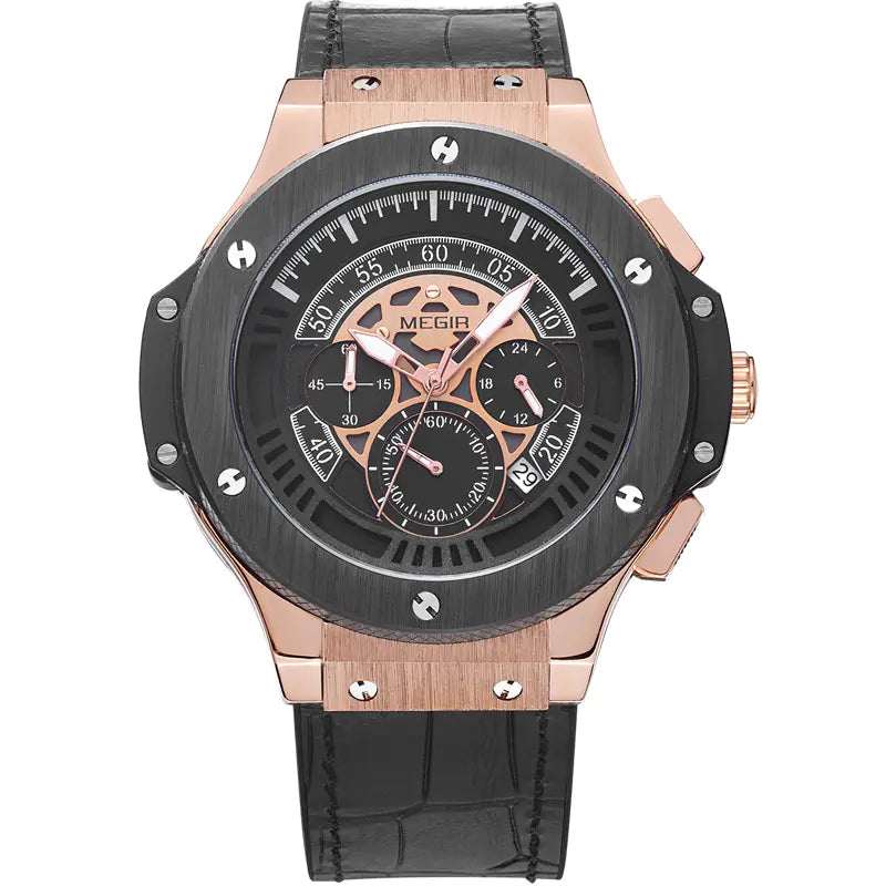 Waterproof Multifunctional Quartz Watch for Men