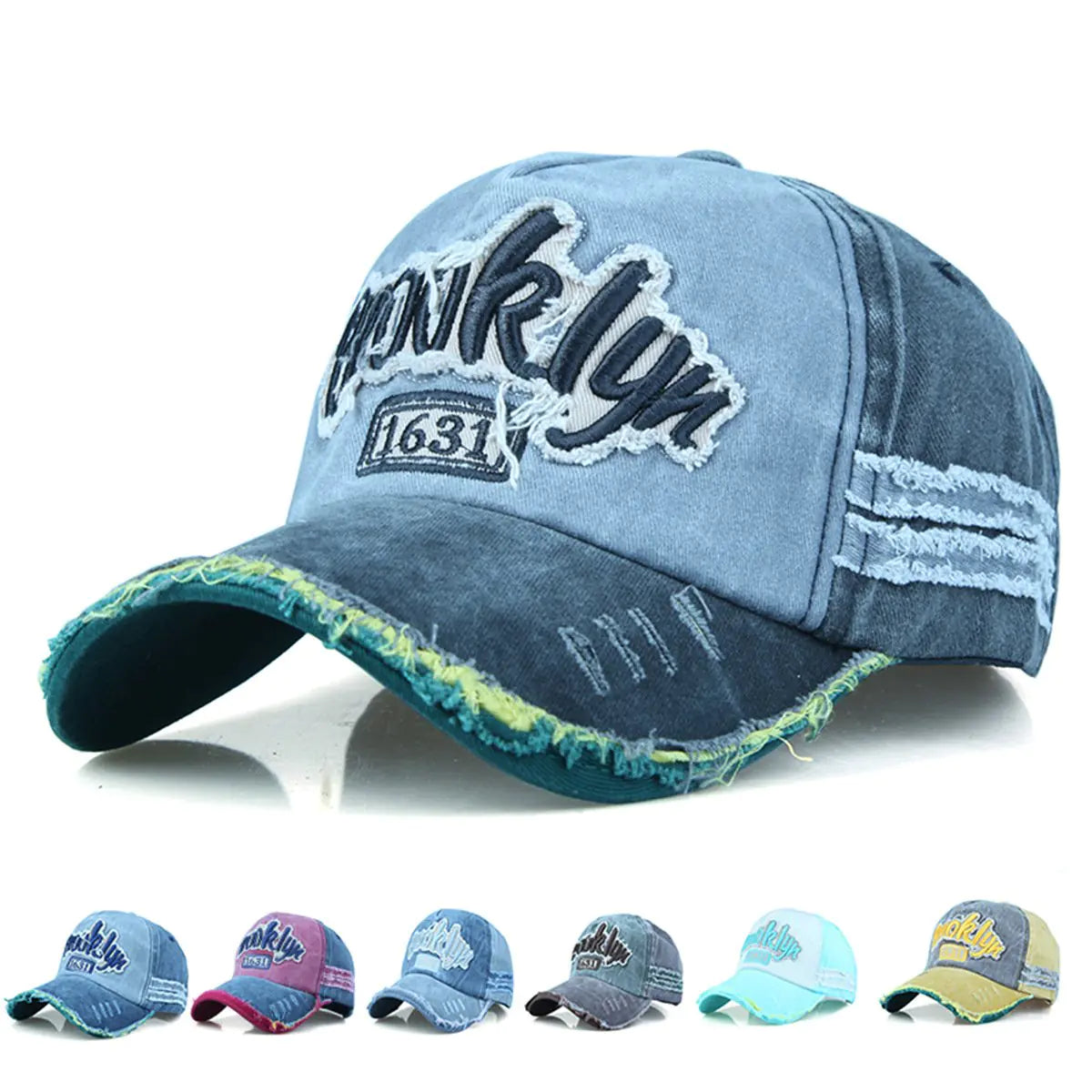 Men's Fashion Outdoor Washed Cotton Duck Tongue Hat