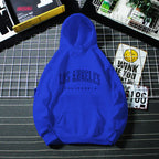 Women's Fleece Hooded Pullover Sweater for Autumn/Winter